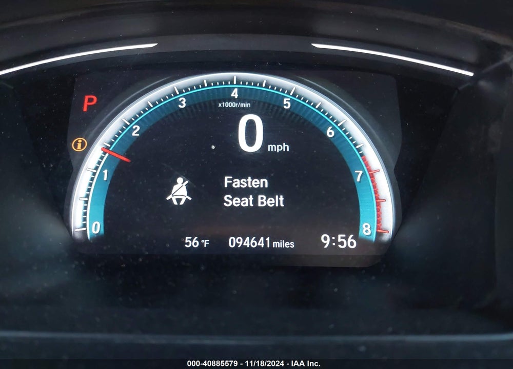 2019 HONDA CIVIC LX VIN: 19XFC2F68KE200949