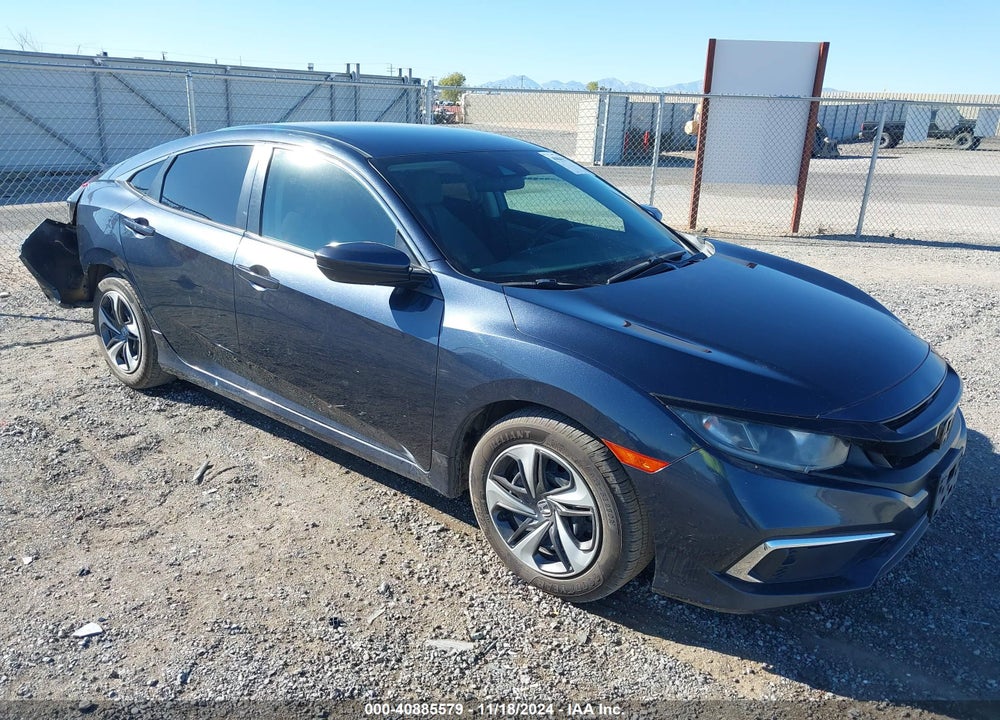 2019 HONDA CIVIC LX VIN: 19XFC2F68KE200949