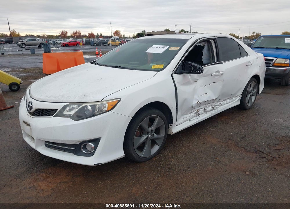 2014 TOYOTA CAMRY SE V6 VIN: 4T1BK1FK4EU550217
