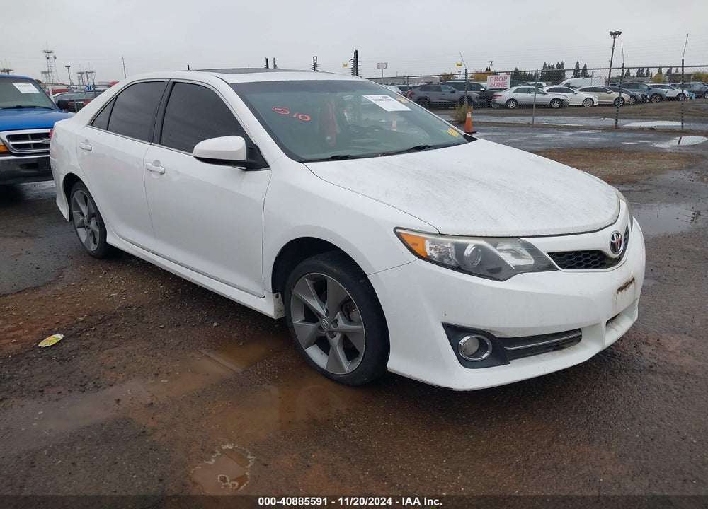 2014 TOYOTA CAMRY SE V6 VIN: 4T1BK1FK4EU550217