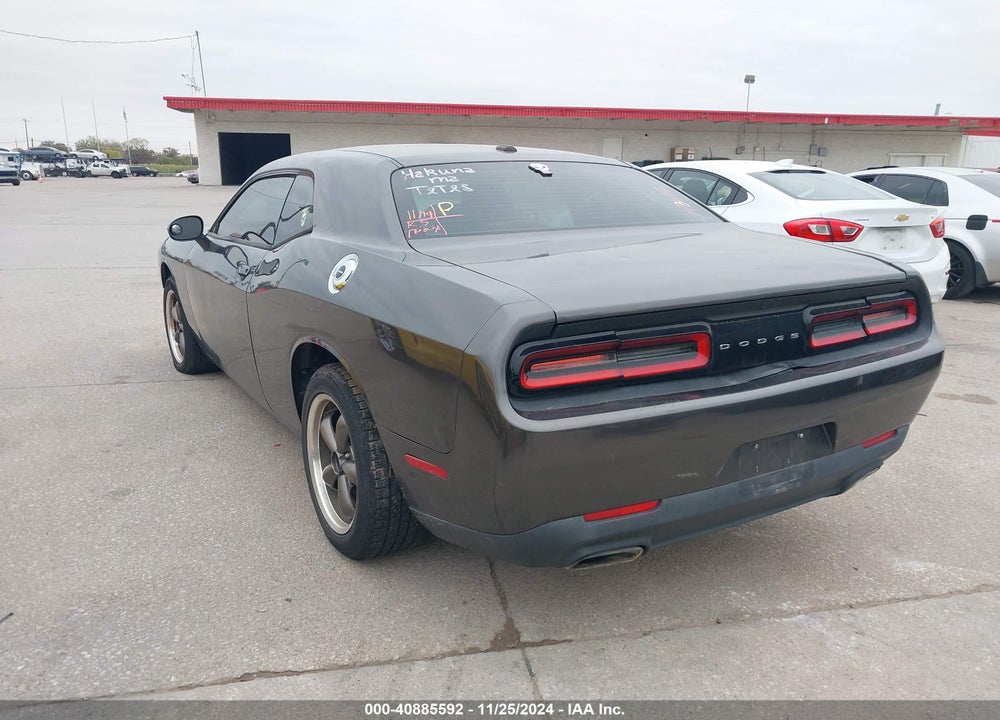 2015 DODGE CHALLENGER SXT VIN: 2C3CDZAG7FH713472