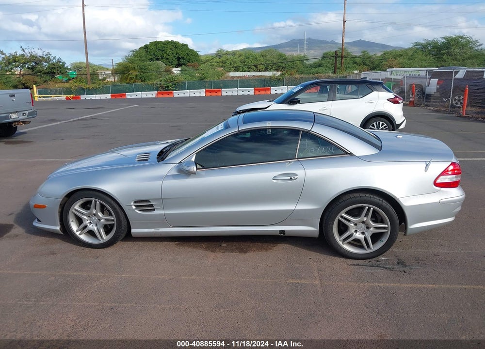 2007 MERCEDES-BENZ SL 550 VIN: WDBSK71FX7F133644