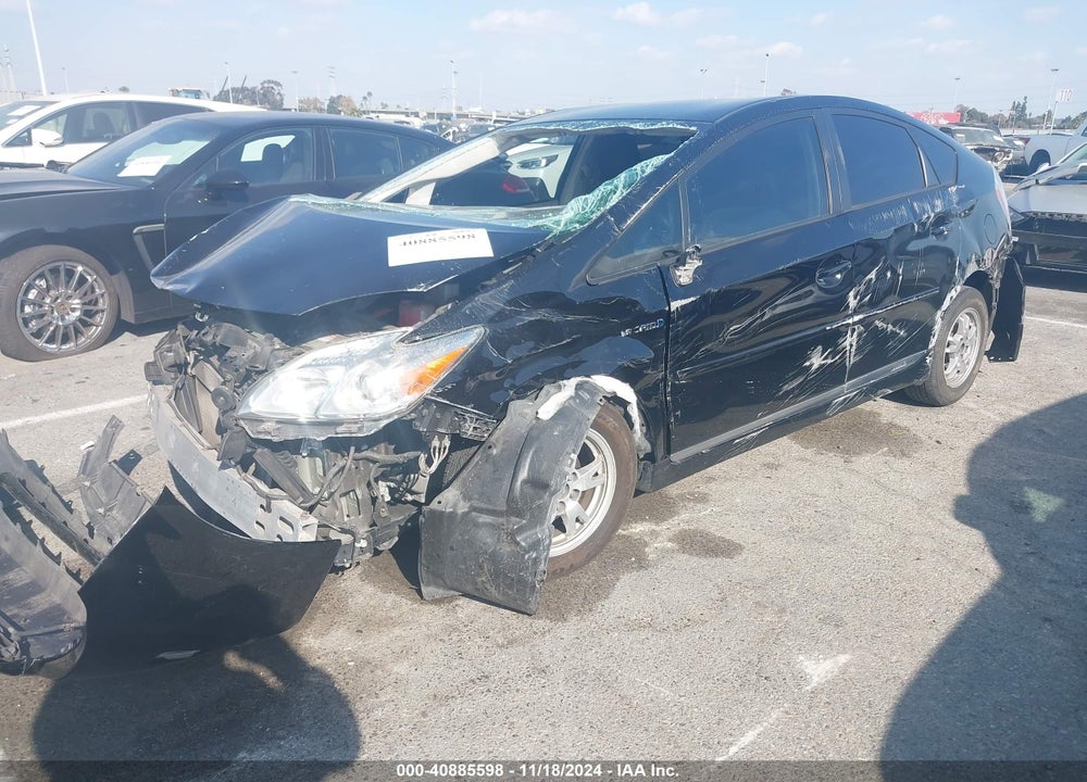 2011 TOYOTA PRIUS TWO VIN: JTDKN3DU5B5294784