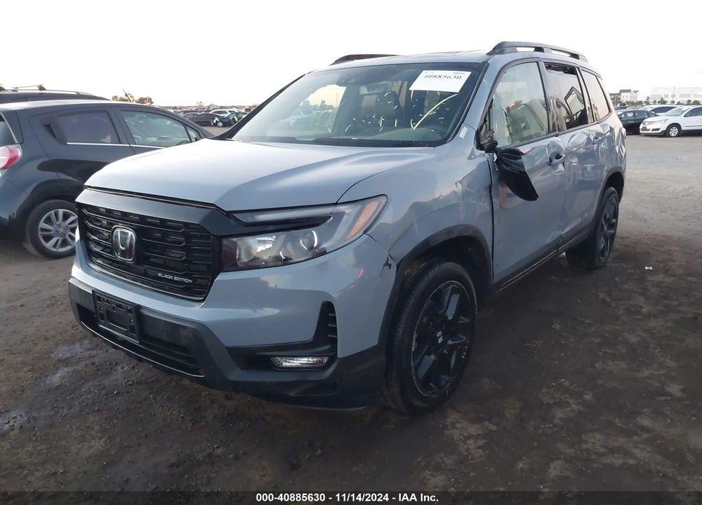 2024 HONDA PASSPORT AWD BLACK VIN: 5FNYF8H84RB009762