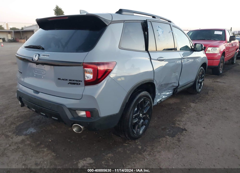2024 HONDA PASSPORT AWD BLACK VIN: 5FNYF8H84RB009762