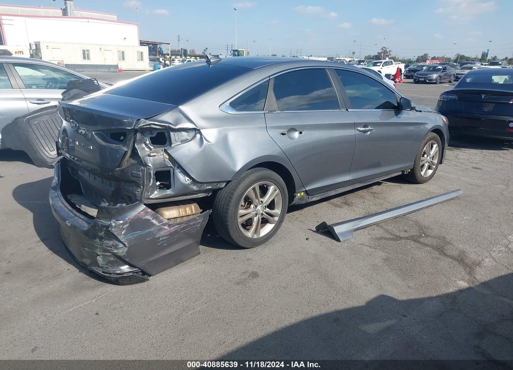 2019 HYUNDAI SONATA SEL VIN: 5NPE34AF5KH783569