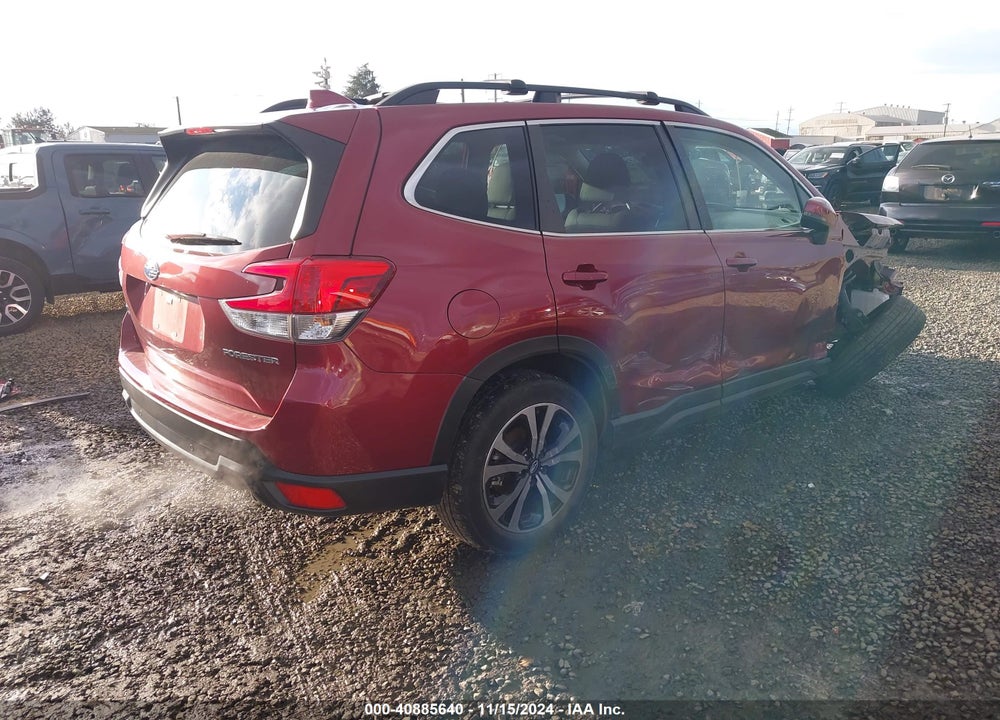 2021 SUBARU FORESTER LIMITED VIN: JF2SKAUC2MH563069