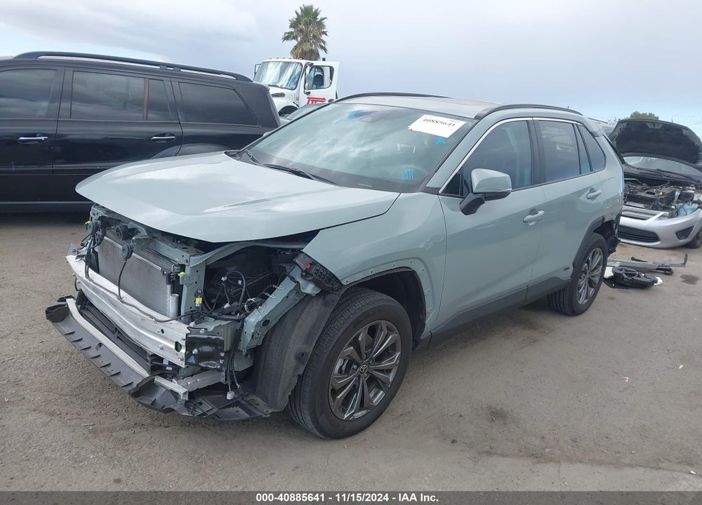 2022 TOYOTA RAV4 HYBRID XLE PREMIUM VIN: 2T3B6RFV7NW037418