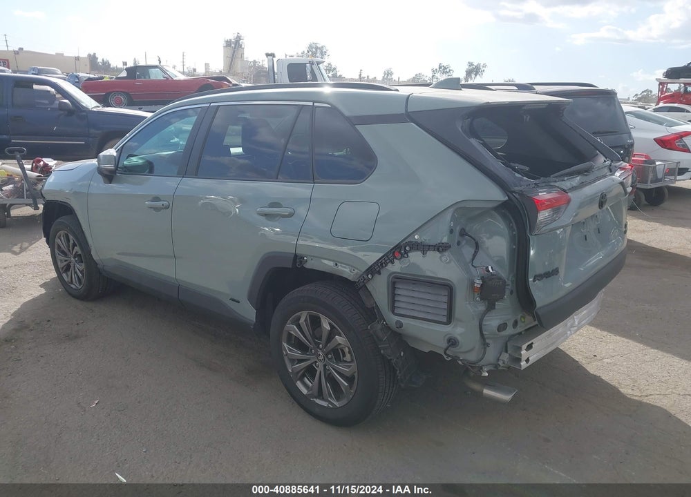 2022 TOYOTA RAV4 HYBRID XLE PREMIUM VIN: 2T3B6RFV7NW037418