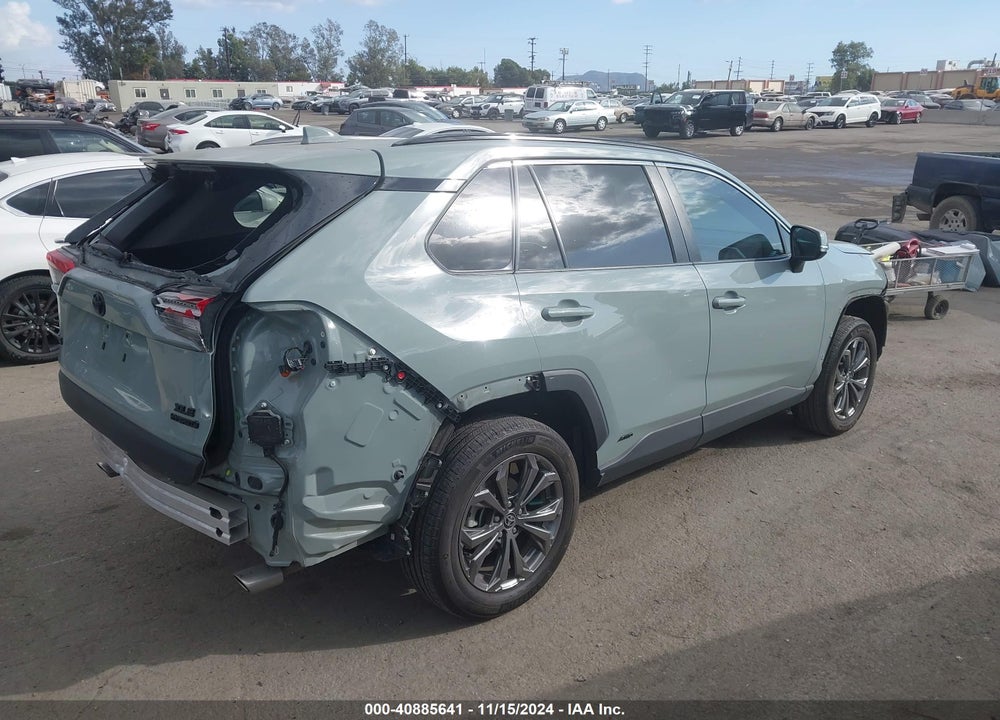 2022 TOYOTA RAV4 HYBRID XLE PREMIUM VIN: 2T3B6RFV7NW037418