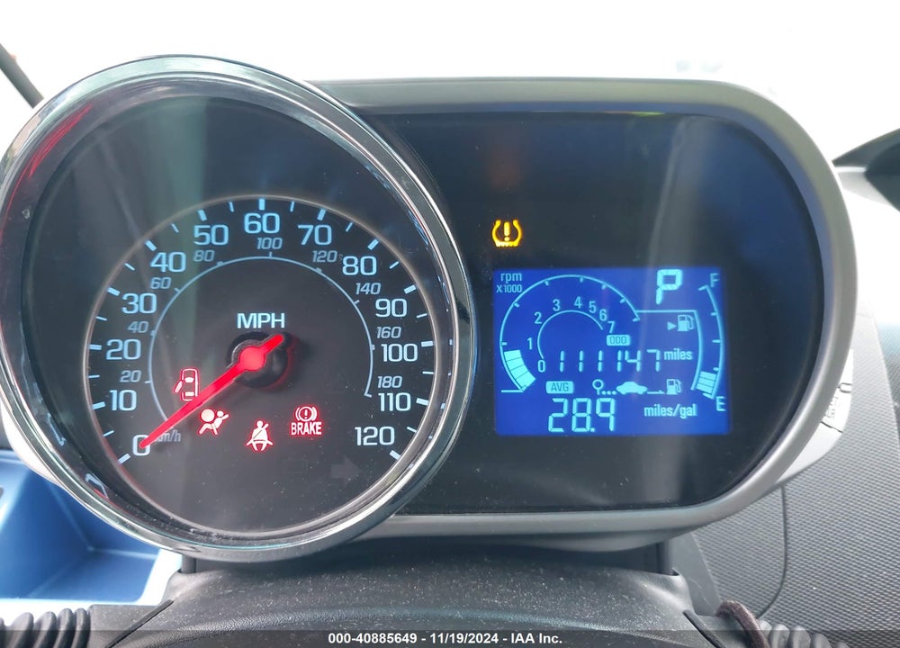2014 CHEVROLET SPARK VIN: KL8CB6S93EC440721