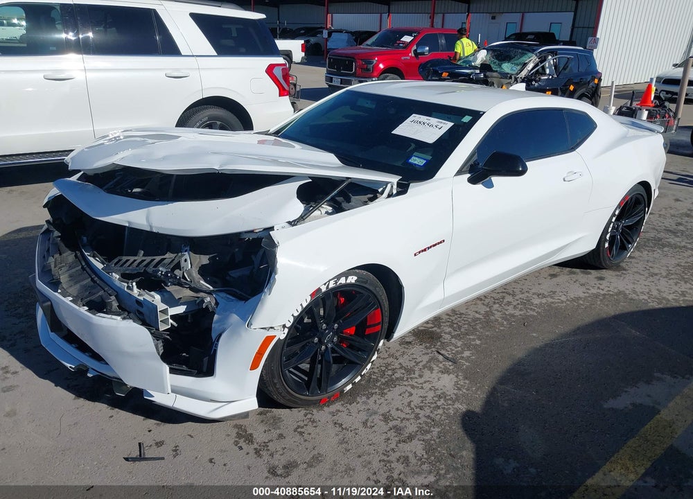 2021 CHEVROLET CAMARO RWD 2LT VIN: 1G1FD1RS8M0105490