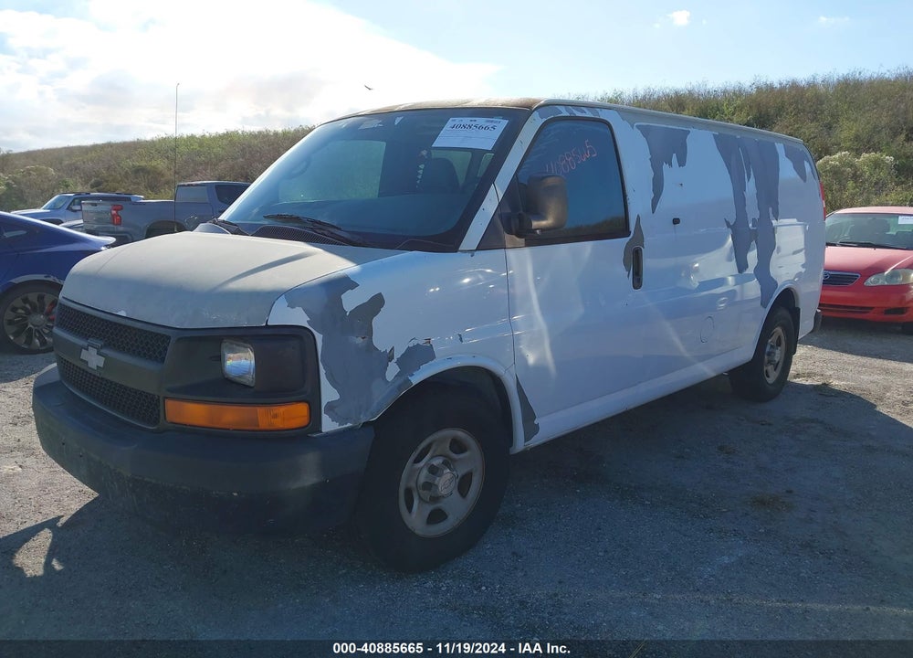 2007 CHEVROLET EXPRESS WORK VAN VIN: 1GCFG15X171207518