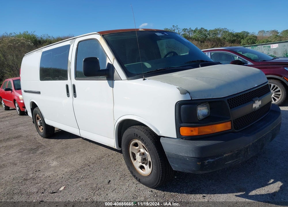 2007 CHEVROLET EXPRESS WORK VAN VIN: 1GCFG15X171207518