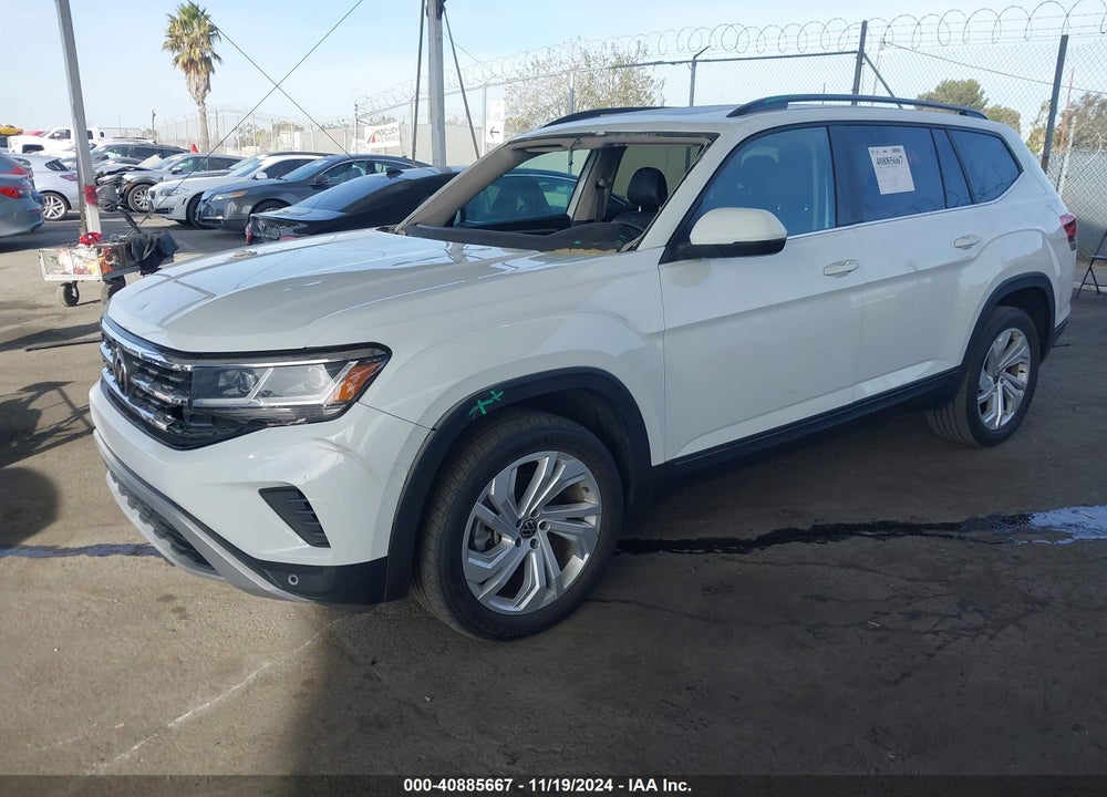 2021 VOLKSWAGEN ATLAS 3.6L V6 SE W/TECHNOLOGY VIN: 1V2JR2CA8MC556294
