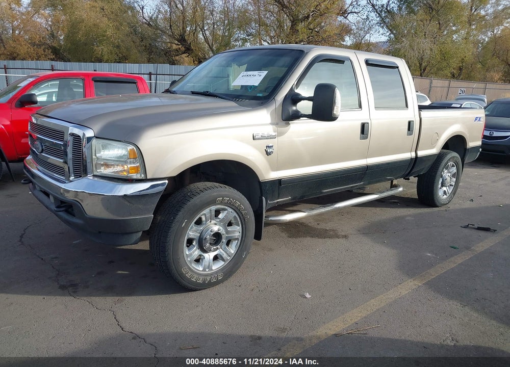 2003 FORD F-250 LARIAT/XL/XLT VIN: 1FTNW21S83EB39297