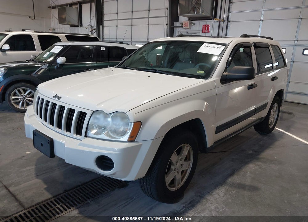 2005 JEEP GRAND CHEROKEE LAREDO VIN: 1J4GR48K55C658897