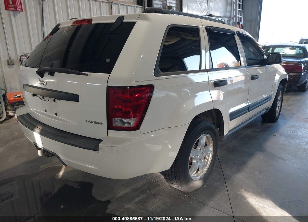 2005 JEEP GRAND CHEROKEE LAREDO VIN: 1J4GR48K55C658897