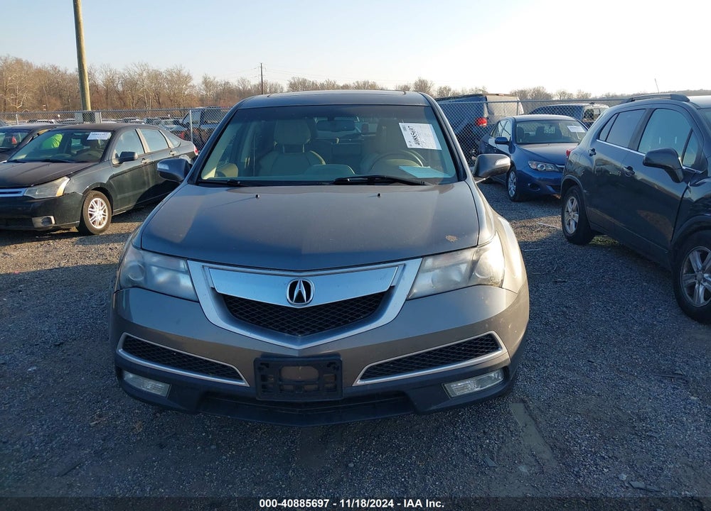 2012 ACURA MDX TECHNOLOGY PACKAGE VIN: 2HNYD2H39CH544072