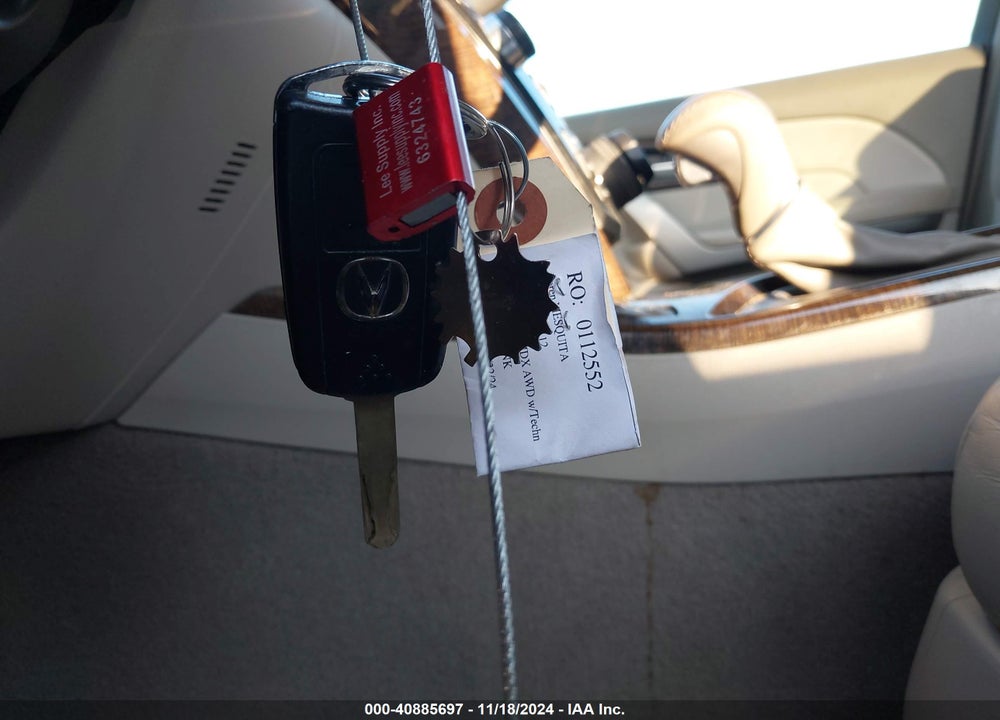 2012 ACURA MDX TECHNOLOGY PACKAGE VIN: 2HNYD2H39CH544072