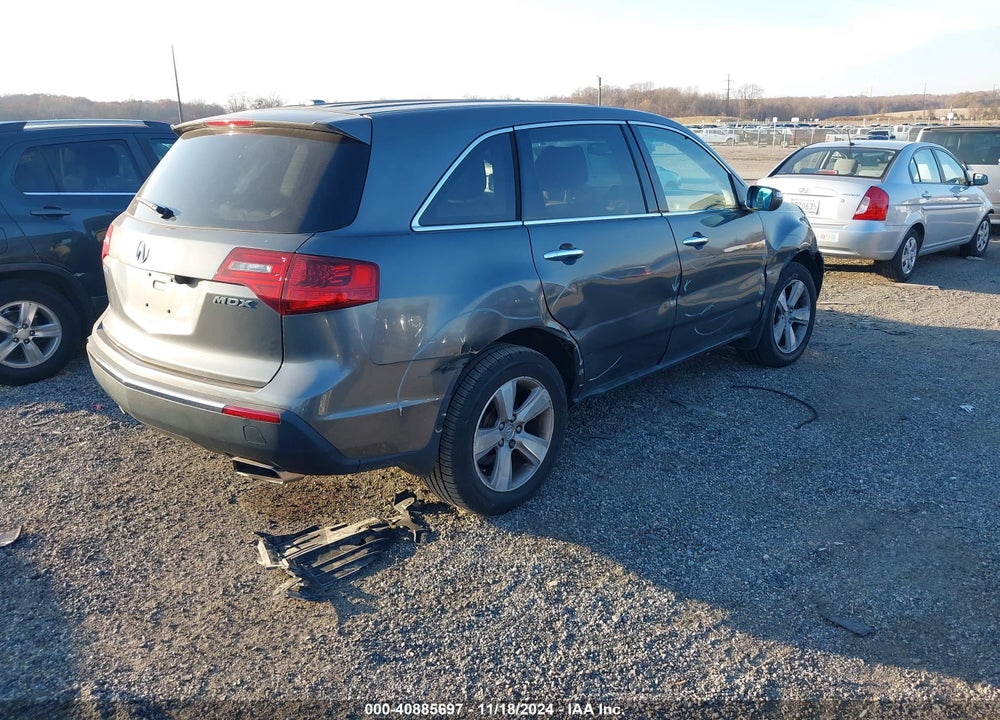 2012 ACURA MDX TECHNOLOGY PACKAGE VIN: 2HNYD2H39CH544072