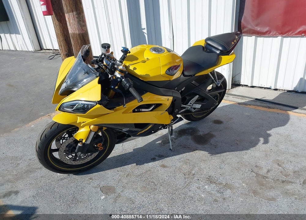 2008 YAMAHA YZFR6 VIN: JYARJ16Y18A000825