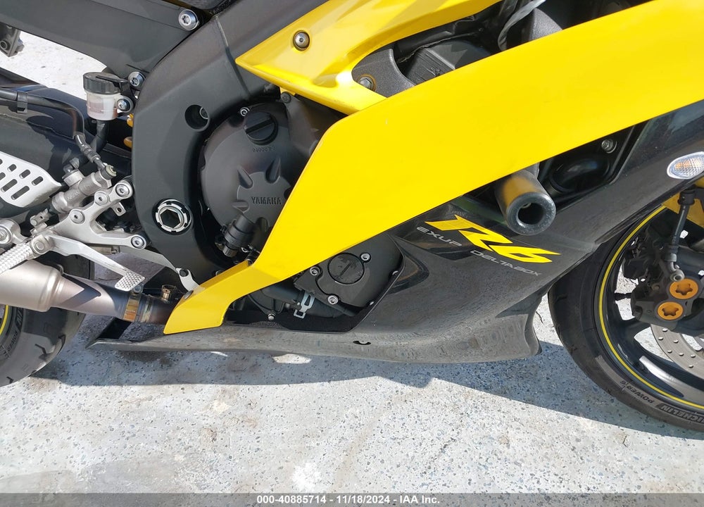 2008 YAMAHA YZFR6 VIN: JYARJ16Y18A000825