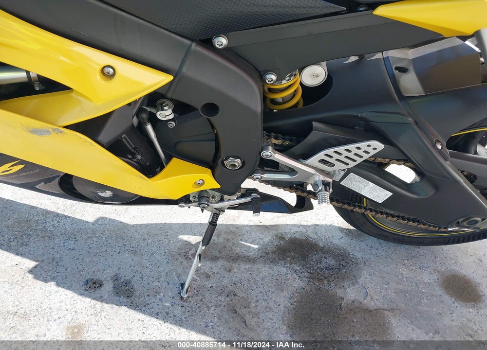 2008 YAMAHA YZFR6 VIN: JYARJ16Y18A000825