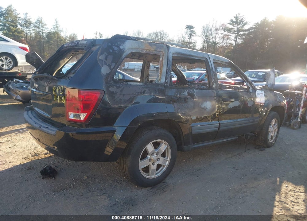 2006 JEEP GRAND CHEROKEE LAREDO VIN: 1J4GR48K26C311710