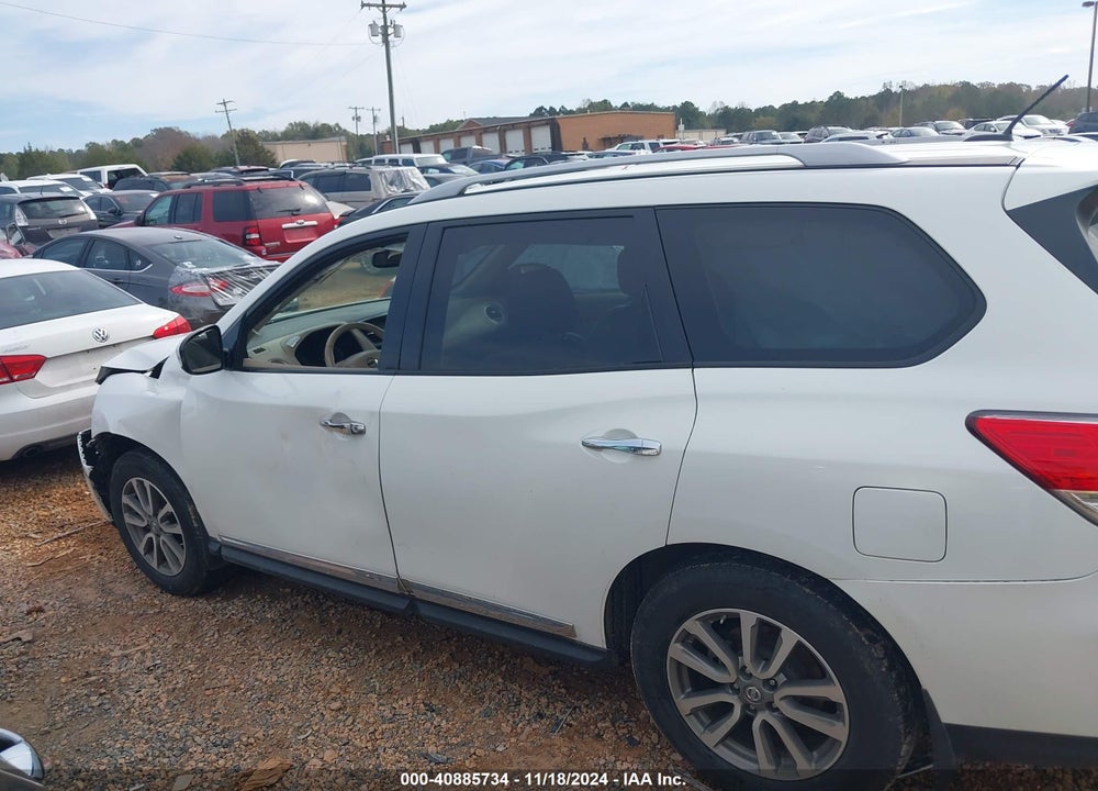 2014 NISSAN PATHFINDER SL VIN: 5N1AR2MN4EC687349