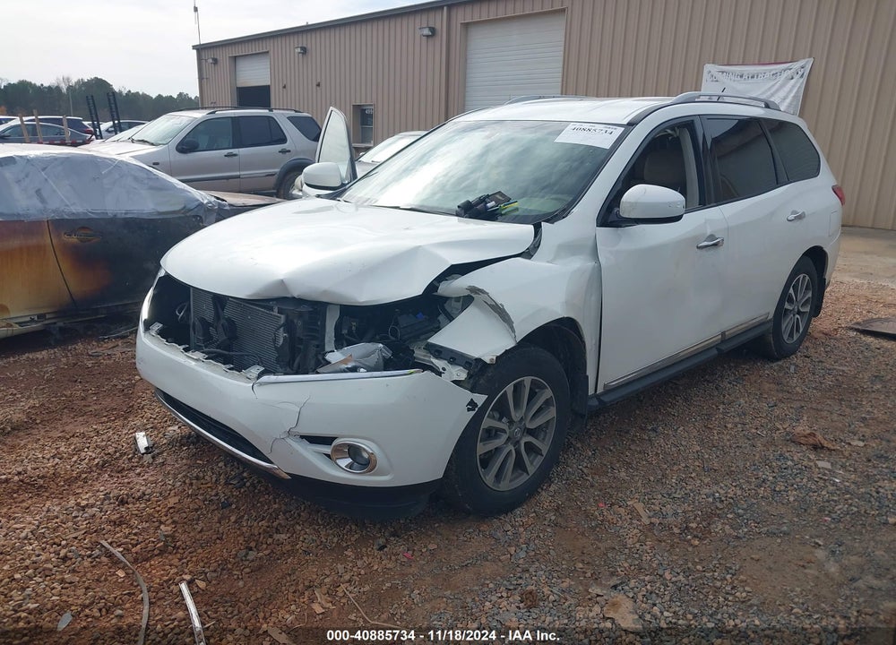 2014 NISSAN PATHFINDER SL VIN: 5N1AR2MN4EC687349