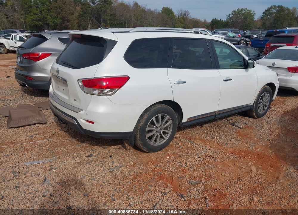 2014 NISSAN PATHFINDER SL VIN: 5N1AR2MN4EC687349