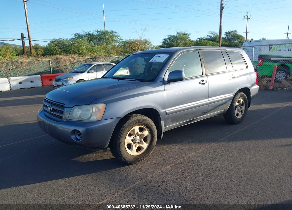 2003 TOYOTA HIGHLANDER VIN: JTEGD21A430052415