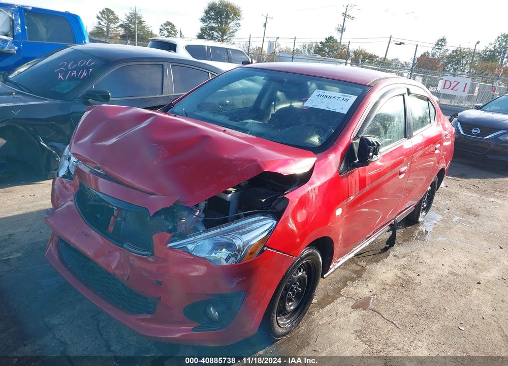 2020 MITSUBISHI MIRAGE G4 ES VIN: ML32F3FJ8LHF02694