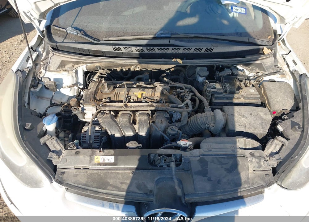 2016 HYUNDAI ELANTRA SE VIN: 5NPDH4AEXGH735738