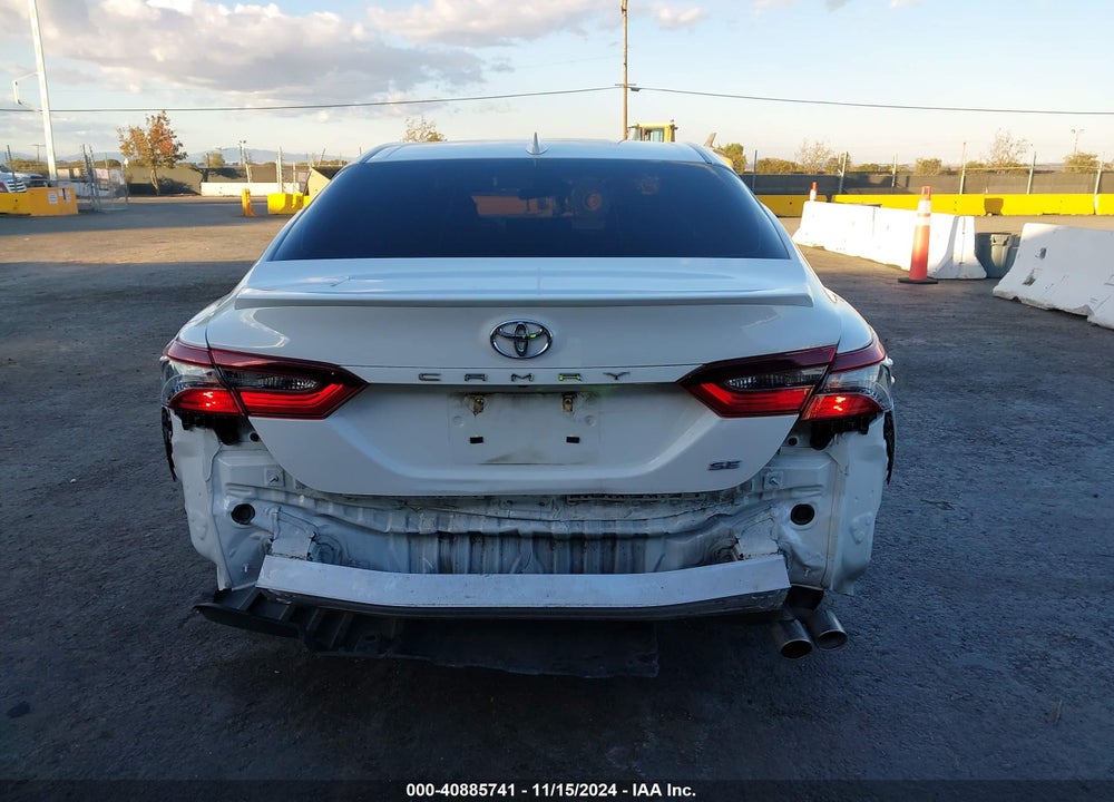2022 TOYOTA CAMRY SE VIN: 4T1G11AK8NU050478