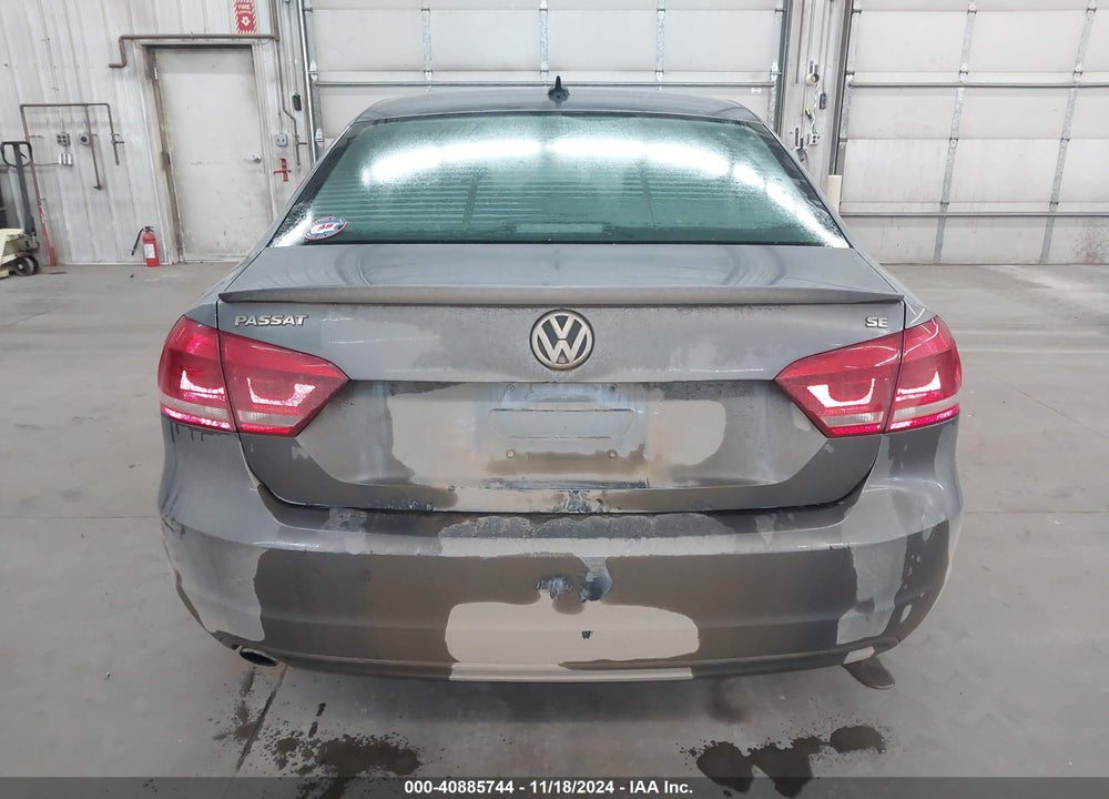 2012 VOLKSWAGEN PASSAT 2.5L SE VIN: 1VWBH7A34CC092250
