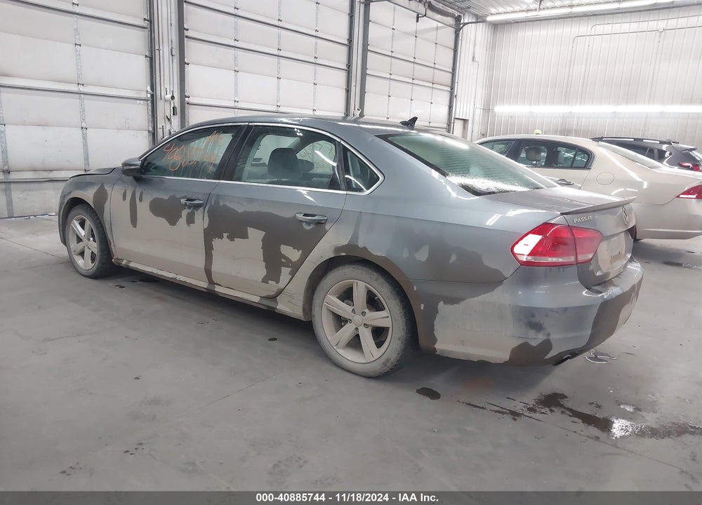 2012 VOLKSWAGEN PASSAT 2.5L SE VIN: 1VWBH7A34CC092250