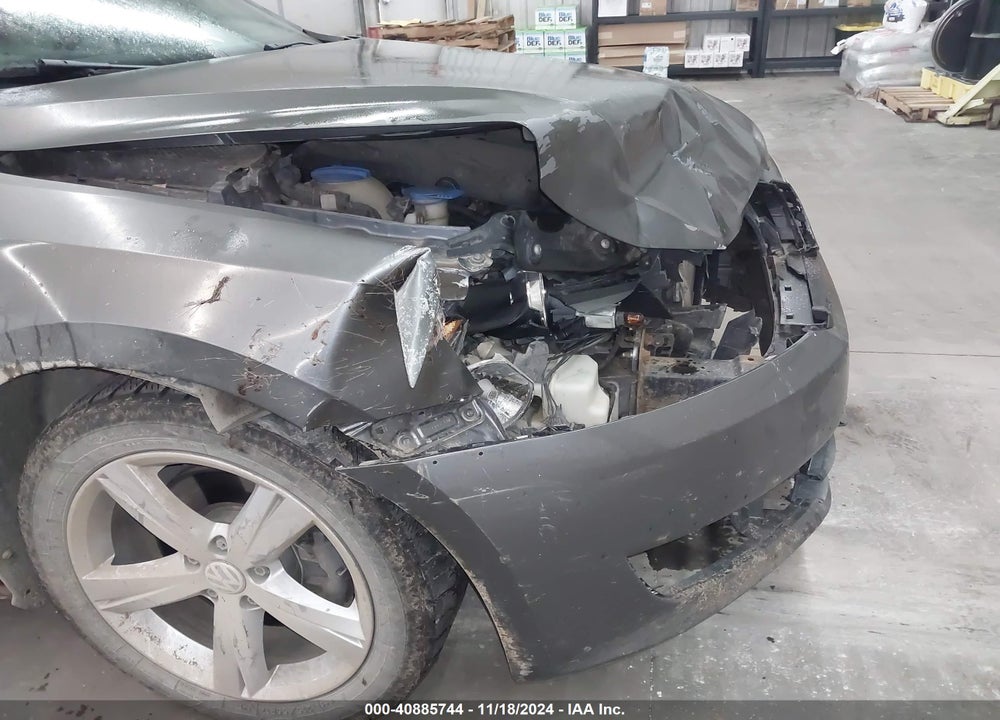 2012 VOLKSWAGEN PASSAT 2.5L SE VIN: 1VWBH7A34CC092250