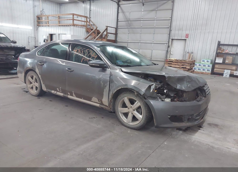 2012 VOLKSWAGEN PASSAT 2.5L SE VIN: 1VWBH7A34CC092250