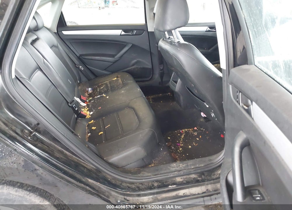 2012 VOLKSWAGEN PASSAT 2.5L SE VIN: 1VWBH7A38CC027451