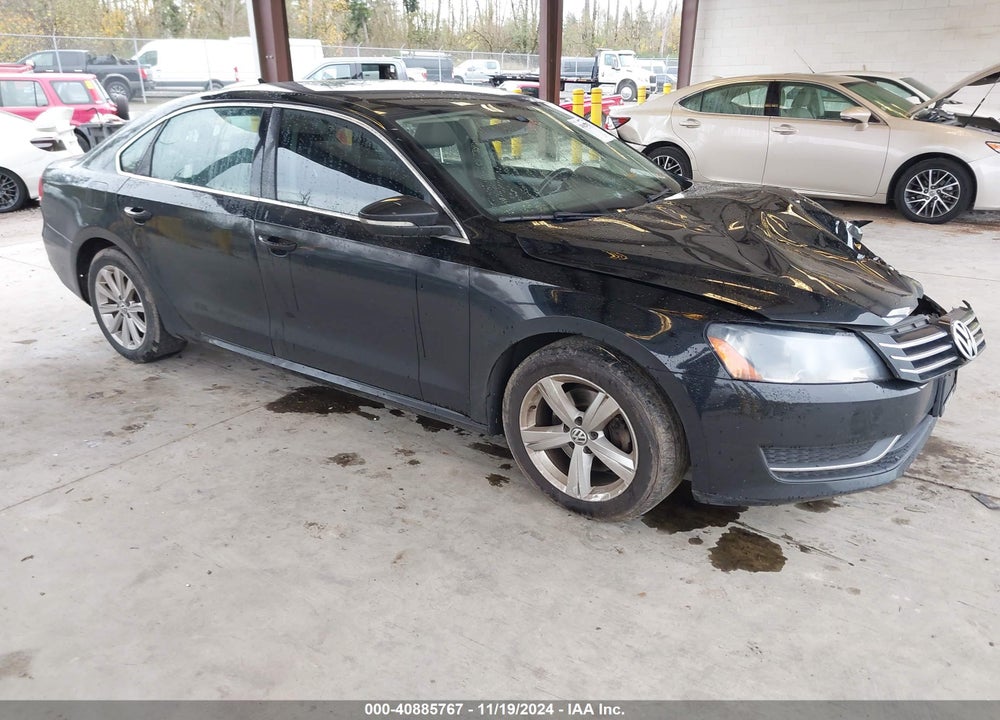 2012 VOLKSWAGEN PASSAT 2.5L SE VIN: 1VWBH7A38CC027451