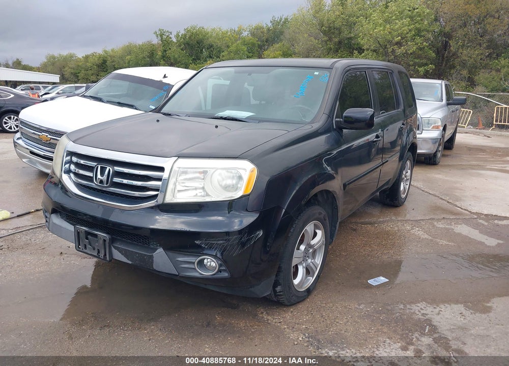2013 HONDA PILOT EX VIN: 5FNYF3H42DB024219