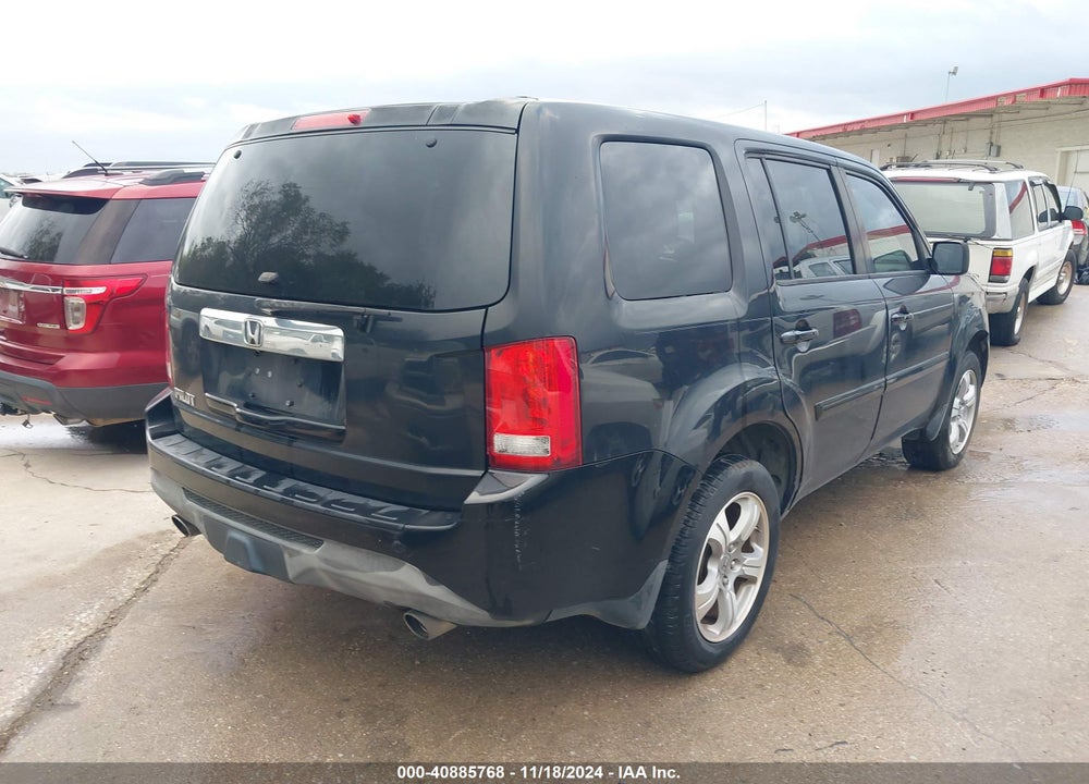 2013 HONDA PILOT EX VIN: 5FNYF3H42DB024219