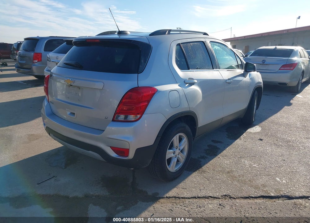 2017 CHEVROLET TRAX LT VIN: 3GNCJLSB4HL164092