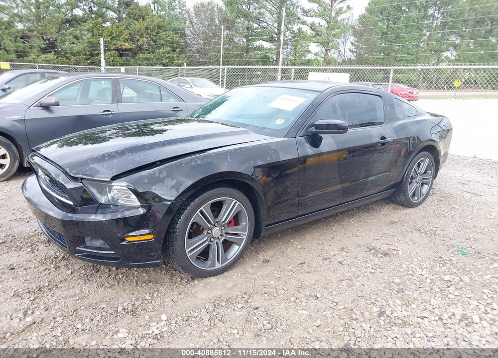 2013 FORD MUSTANG V6 VIN: 1ZVBP8AM9D5252498