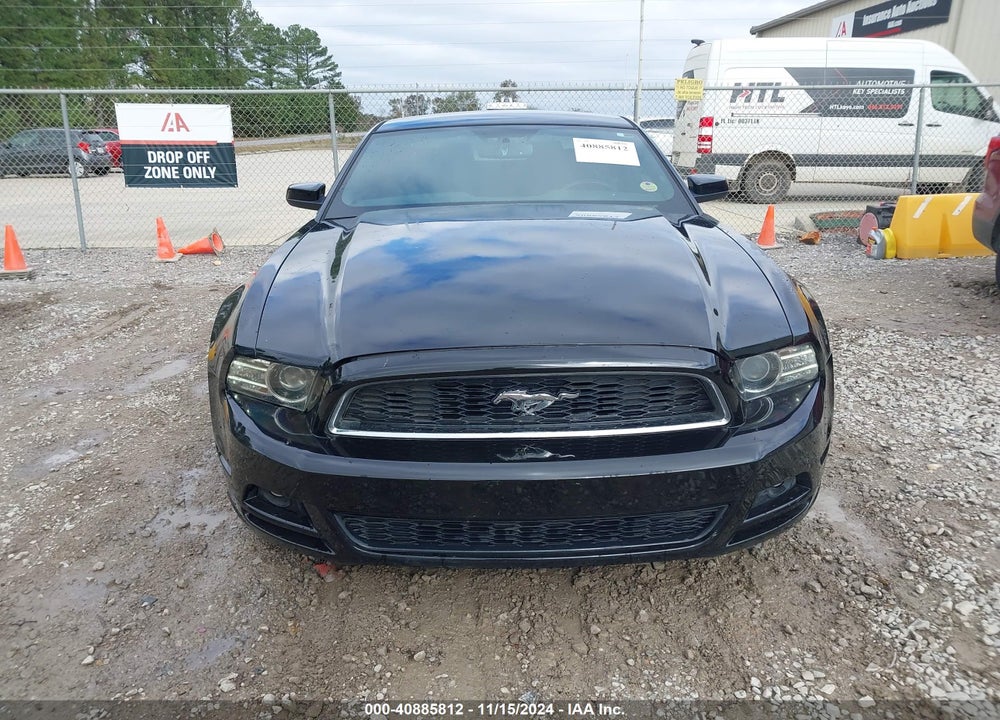 2013 FORD MUSTANG V6 VIN: 1ZVBP8AM9D5252498