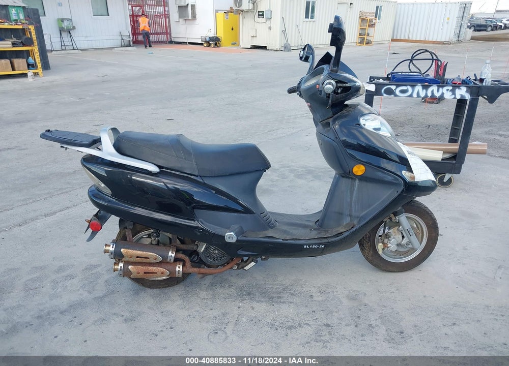 2008 SHENKE SCOOTER VIN: L8YTCKPF08Y012528