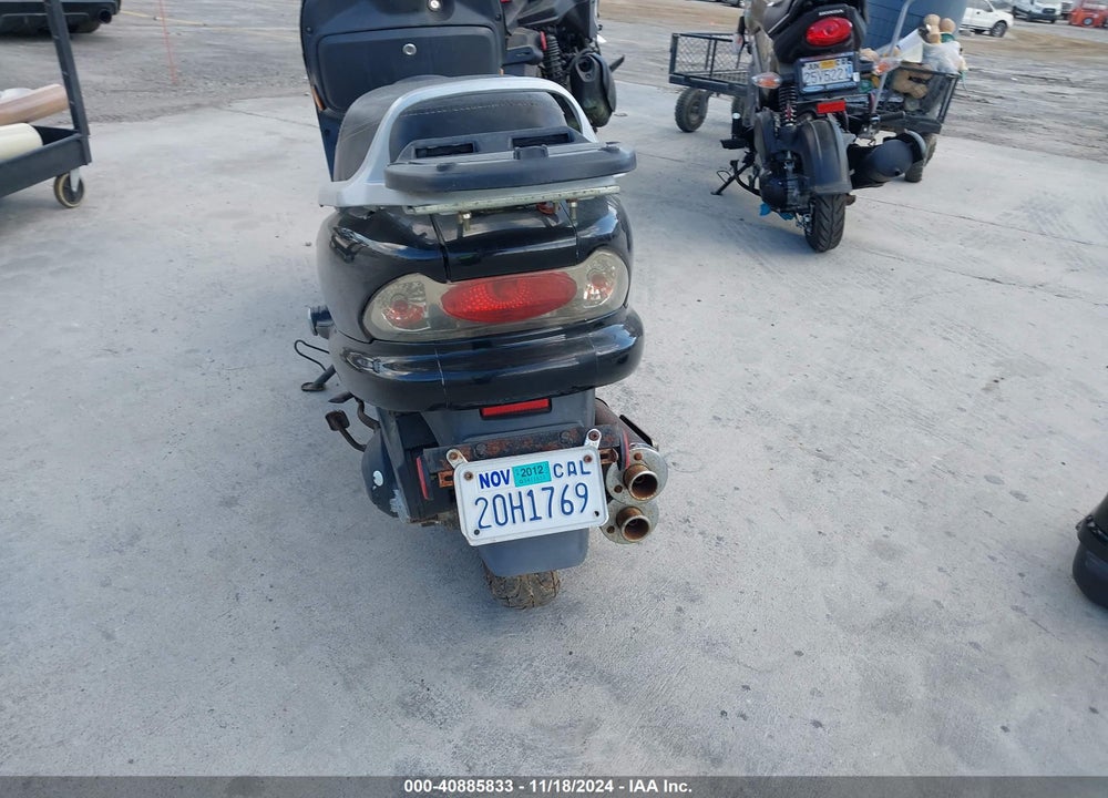 2008 SHENKE SCOOTER VIN: L8YTCKPF08Y012528