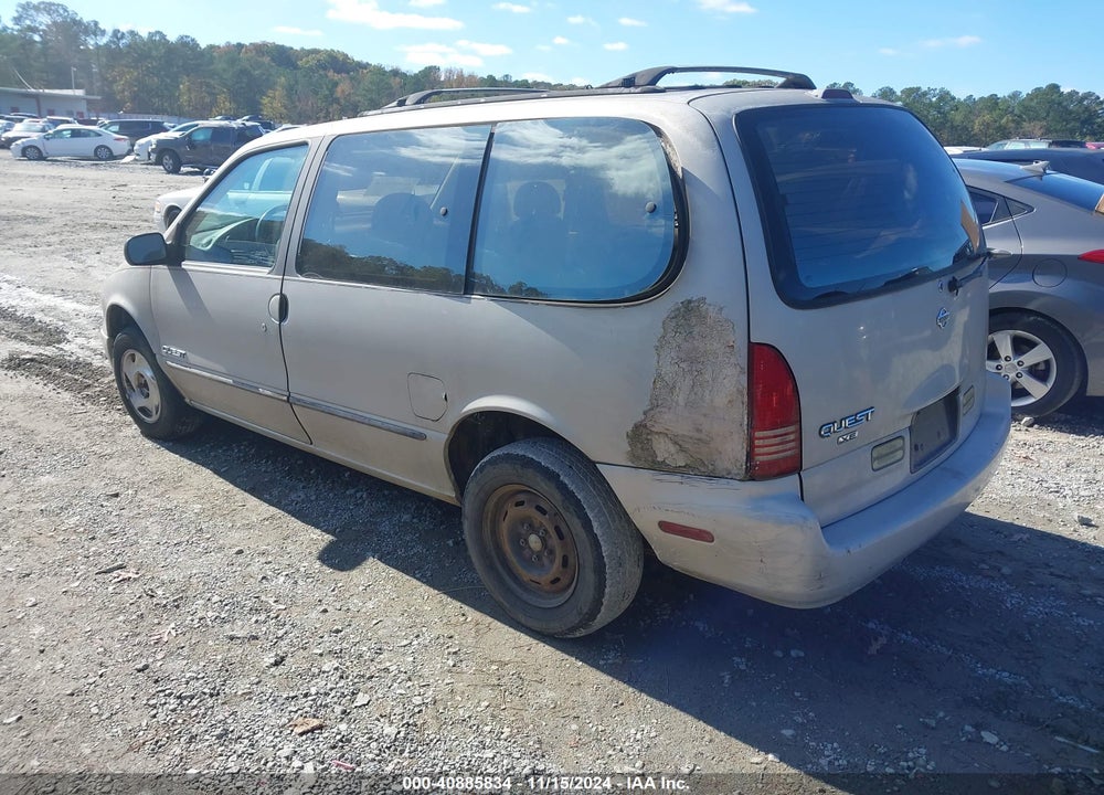 1996 NISSAN QUEST XE/GXE VIN: 4N2DN11W9TD800592